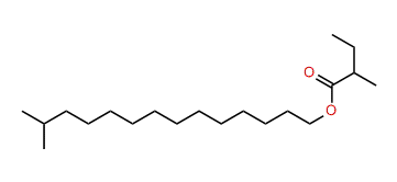 13-Methyltetradecyl 2-methylbutyrate